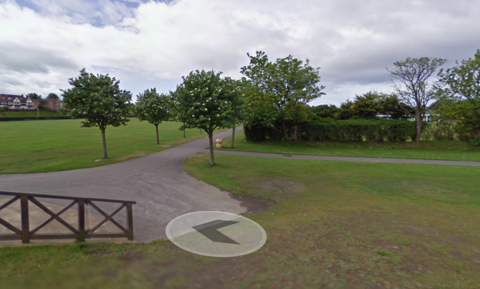 The incident happened at Victoria Park in Southport on Sunday afternoon. (Google Maps)