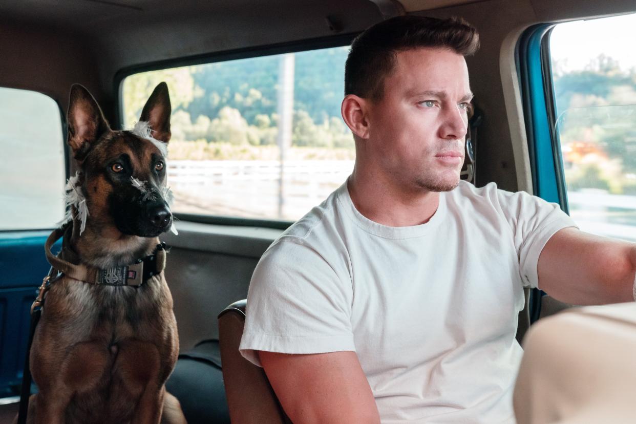 Channing Tatum hits the road with a canine companion in the new drama, Dog. (Photo: United Artists/Courtesy Everett Collection)