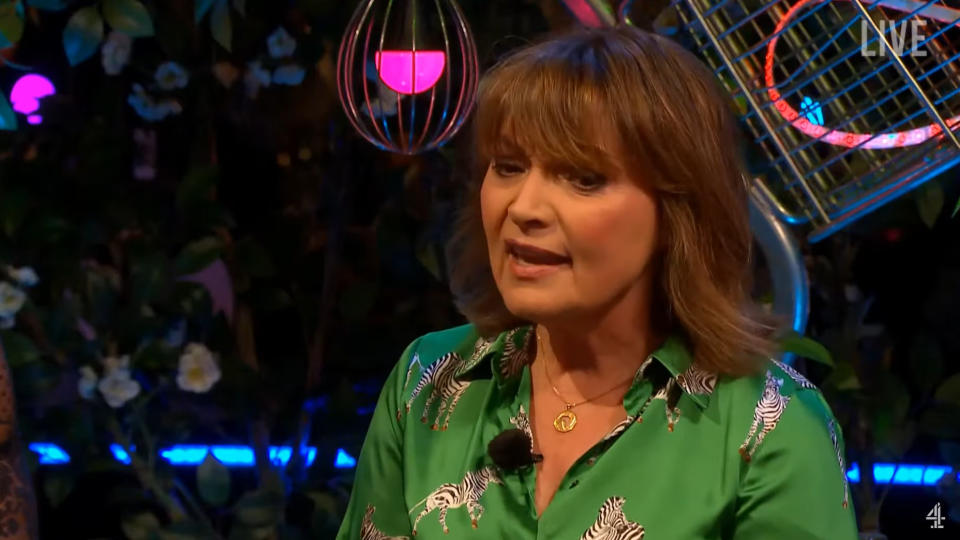 Lorraine Kelly spoke about her TV career on Late Night Lycett. (Channel 4)