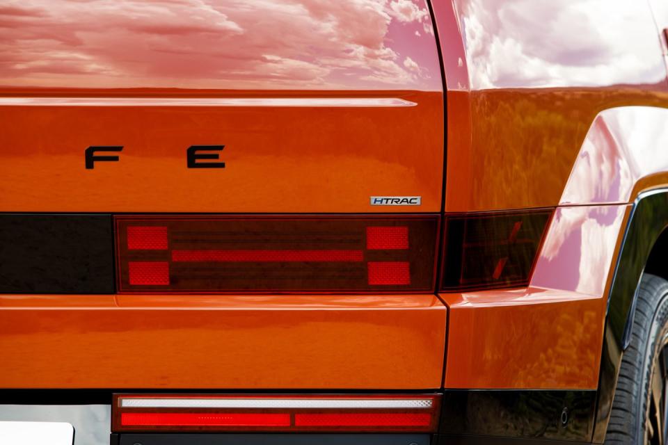 2024 hyundai santa fe in terracotta orange