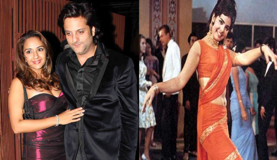 Fardeen Khan and Mumtaz