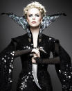 One of the spectacular gowns created by Colleen Atwood for Charlize Theron to wear as the evil queen in "Snow White and the Huntsmen."