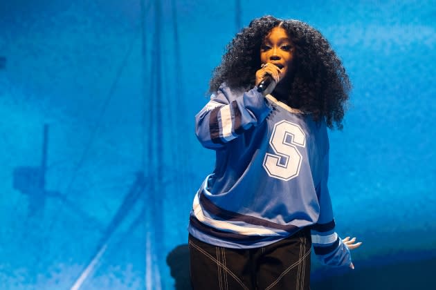 SZA tour - Credit: Andrew Chin/Getty Images