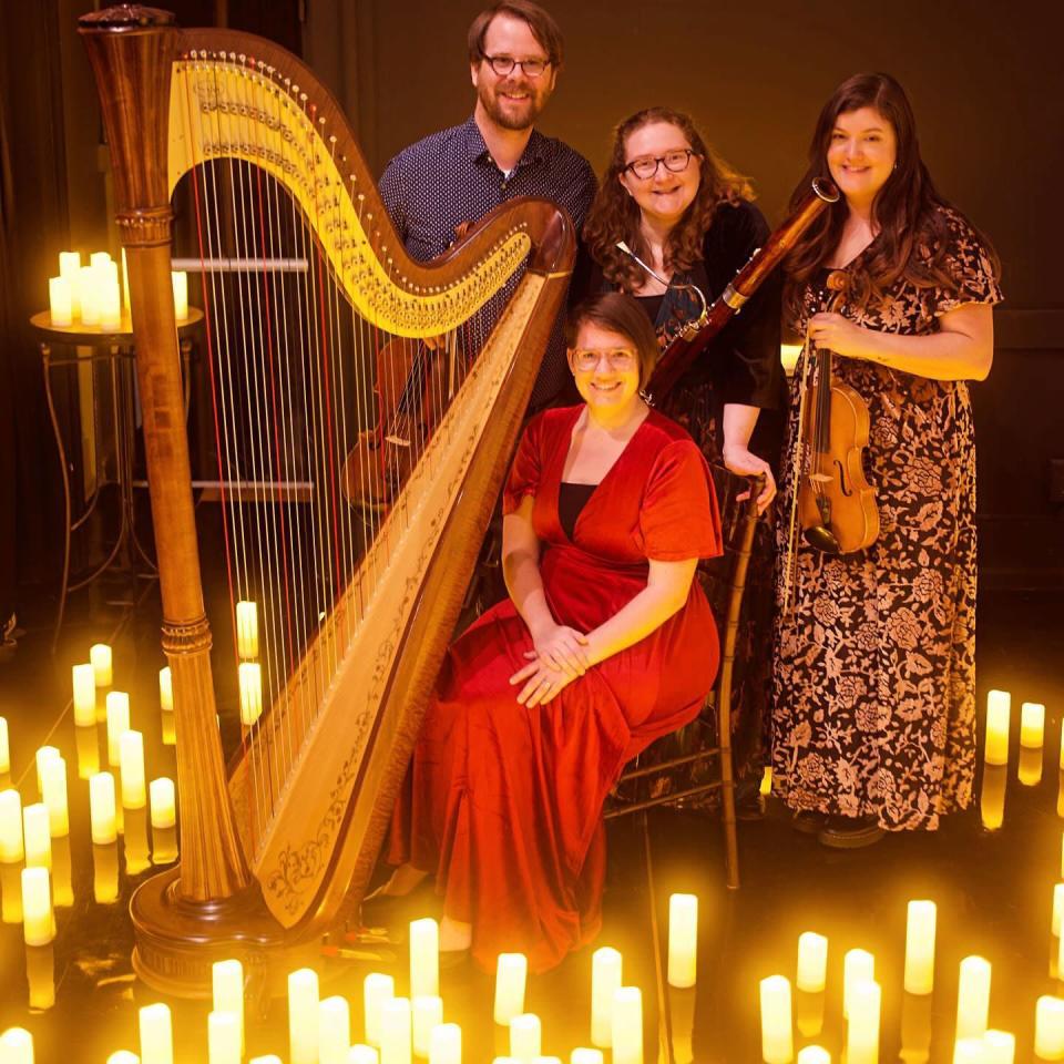The Brierwood Ensemble will play chamber music by candlelight Dec. 22 at St. John's Episcopal Church in Wilmington.