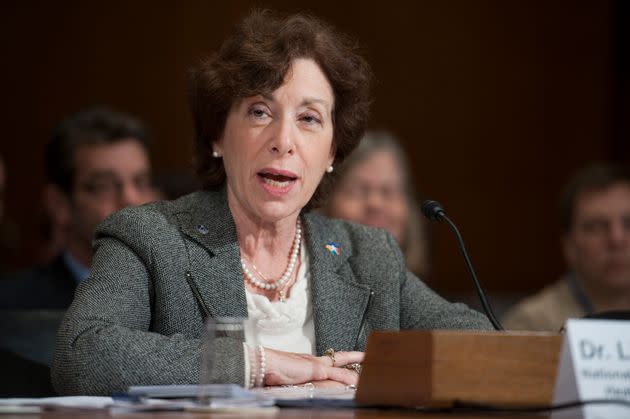 Linda Birnbaum, the former director of the National Institutes of Environmental Health Sciences and National Toxicology Program, during a Senate hearing in 2011.