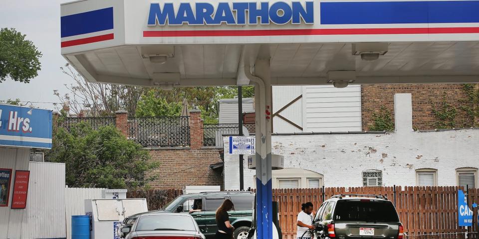 Marathon gas station on May 22, 2014 in Chicago, Illinois
