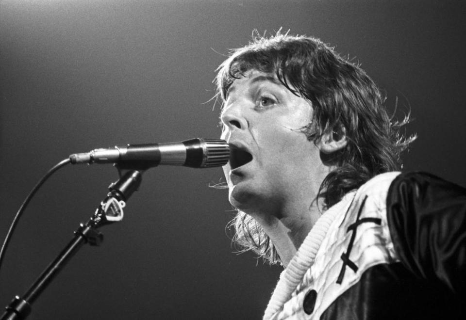 Paul McCartney last performed a concert in North America in the summer of 1966 during The Beatles final tour. On May 3, 1976, McCartney and Wings opened their first North American tour at Tarrant County Convention Center.