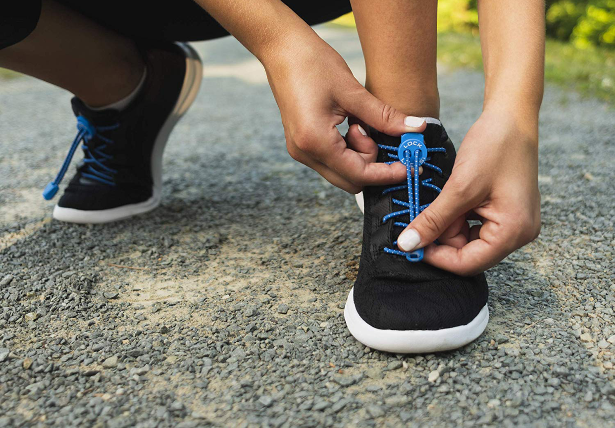 Lock Laces are no-tie elastic shoe laces and are best seller on Amazon with over 12,000 near-perfect reviews. (Photo: Amazon)