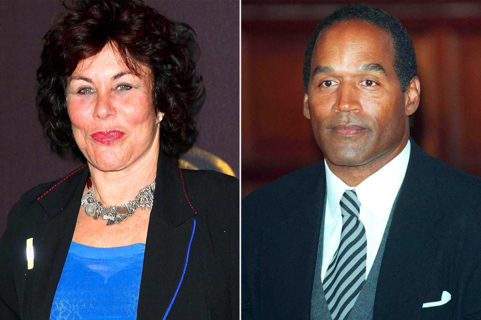 <p>Tim P. Whitby/ Getty; David Gadd/Sportsphoto/Allstar via Getty </p> Ruby Wax; O.J. Simpson