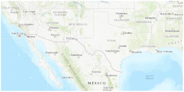 Terremoto sacude las costas de San Diego y Tijuana 