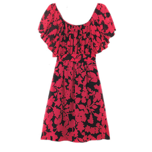 CHIFFON DRESS, $79.90, SHOSHANNA, HSN.COM