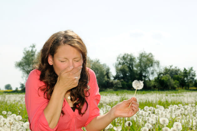 Pollenallergiker leiden besonders im Frühling (Bild: Thinkstock)