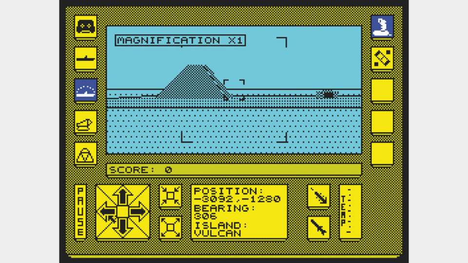 Carrier Command on the Spectrum 128k