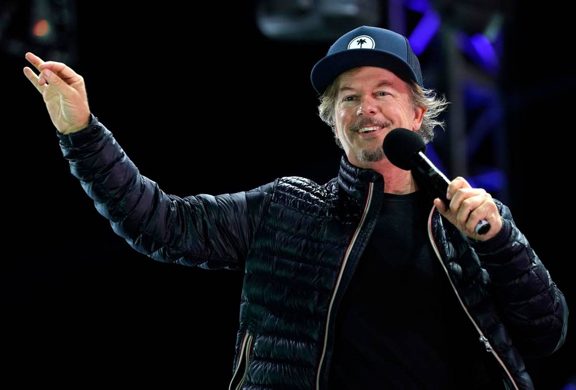 Comedian David Spade will be in Lexington this weekend.