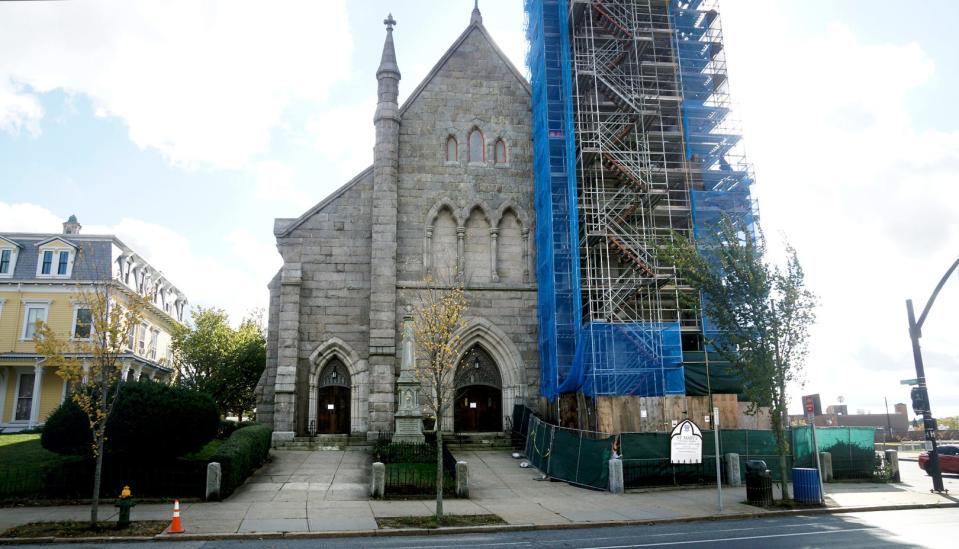 St. Mary's Church in Providence, where The Rev. James Jackson was pastor.