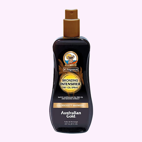 Aceite seco acelerador del bronceado