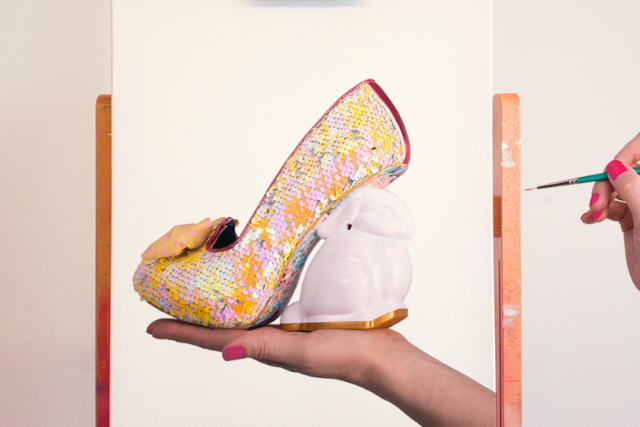 Irregular Choice's DIY Initiative: Paint Your Shoes at Home