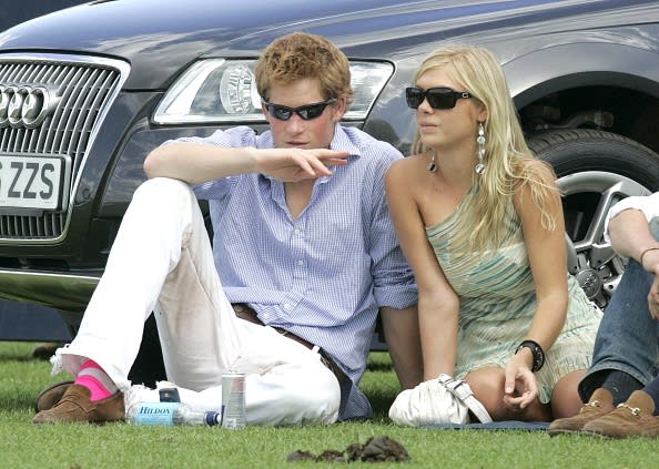 <div class="inline-image__caption"><p>Prince Harry and his then-girlfriend Chelsy Davy attend the Cartier International Polo match at the Guards Polo Club on 30 July, 2006 in Egham, England.</p></div> <div class="inline-image__credit">MJ Kim/Getty Images</div>