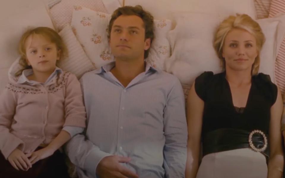 The Holiday, Miffy Englefield, Jude Law, Cameron Diaz