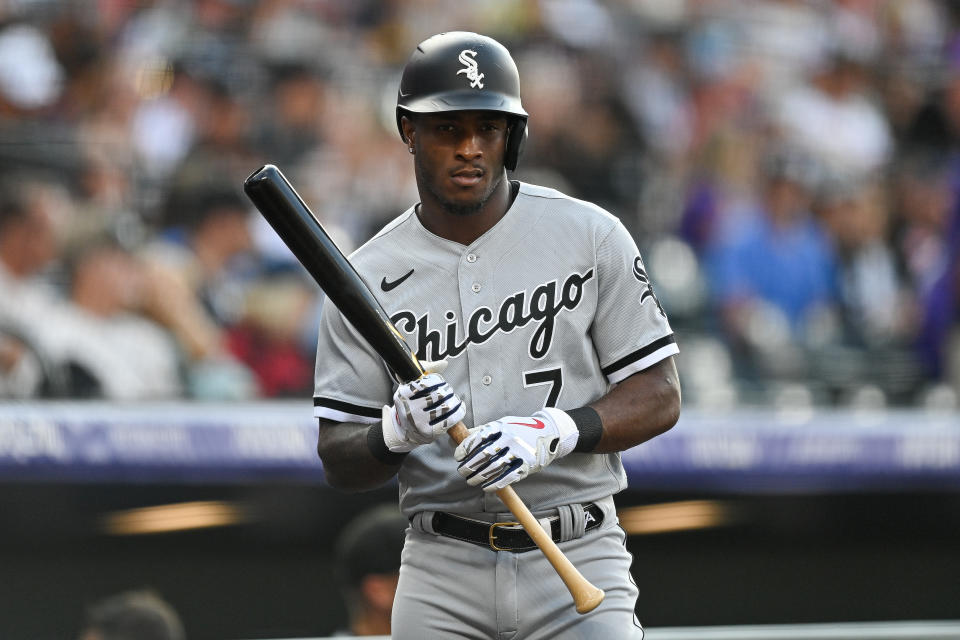 Chicago White Sox shortstop Tim Anderson (7) is a fantasy star