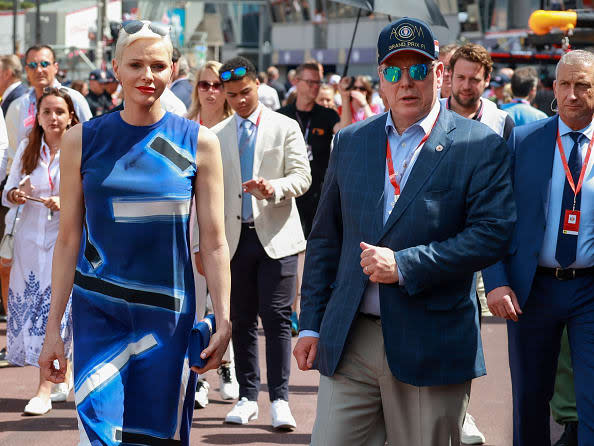 <div class="inline-image__caption"> <p>Prince Albert II of Monaco and Princess Charlene of Monaco attends qualifying ahead of the F1 Grand Prix of Monaco at Circuit de Monaco on May 28, 2022 in Monte-Carlo, Monaco.</p> </div> <div class="inline-image__credit"> Arnold Jerocki/FilmMagic </div>