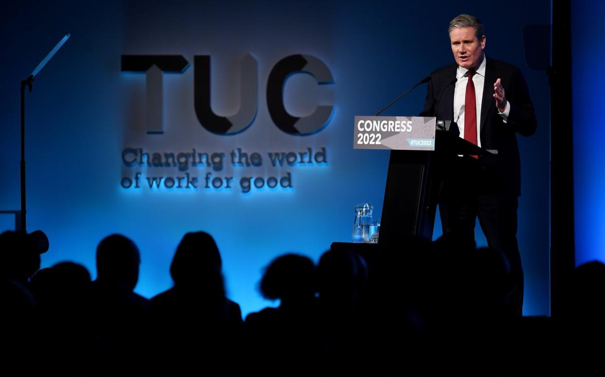 Sir Keir Starmer is facing demands that all anti-union laws be removed from the statute book