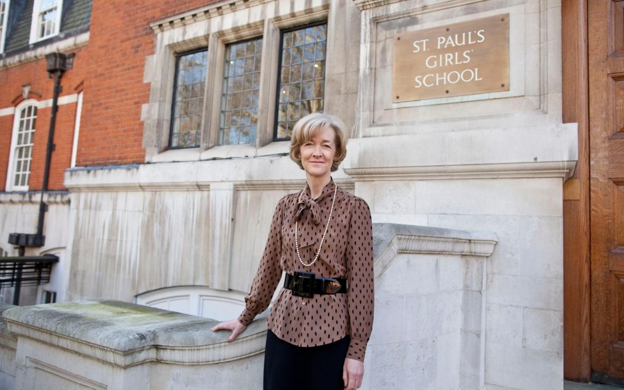 Clarissa Farr was High Mistress at St Paul’s Girls’ School from 2006-17 - Jeff Gilbert