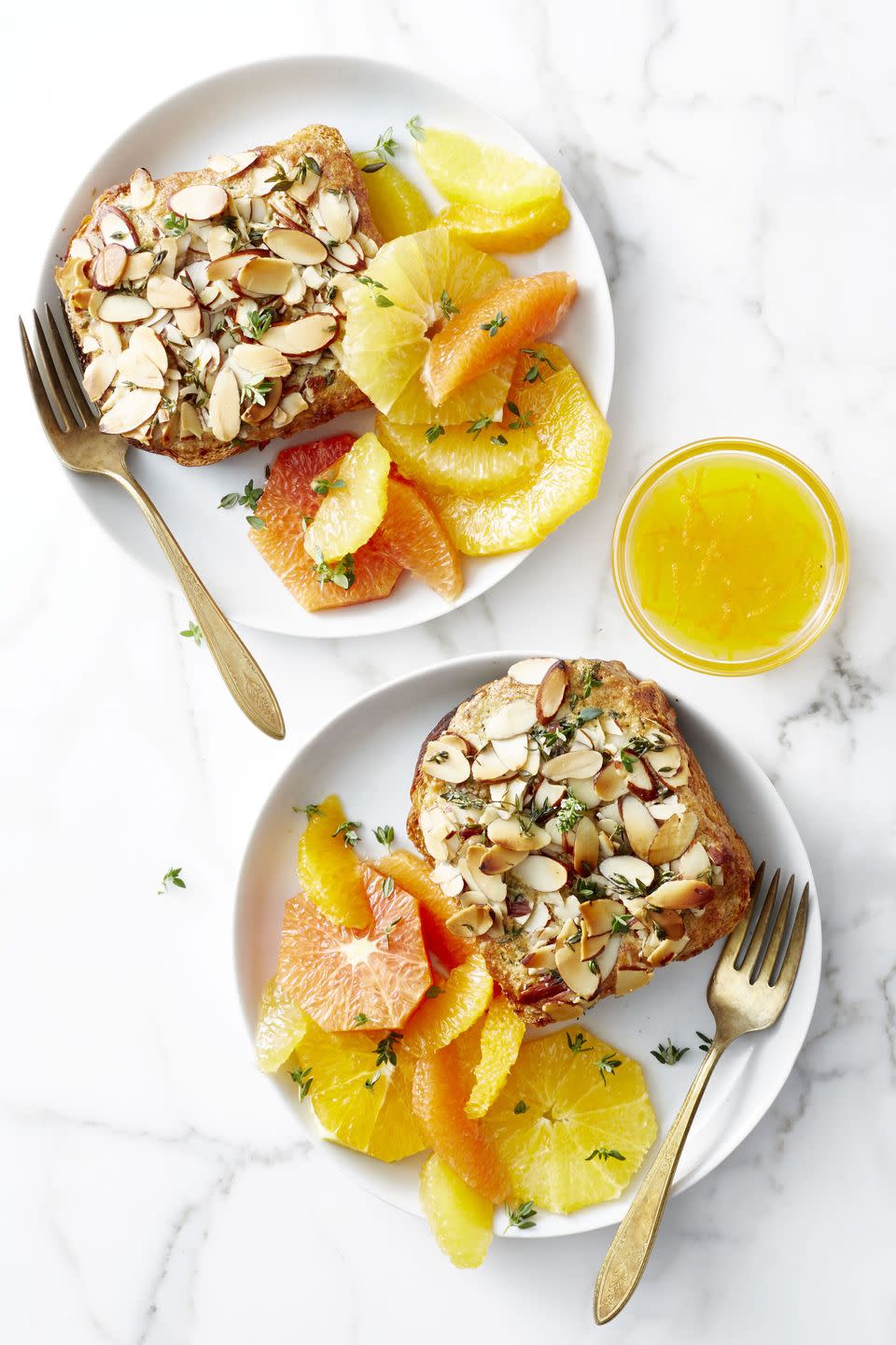 Twice-Baked Citrus-Almond Brioche