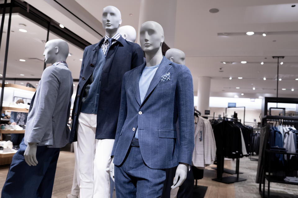 CHICAGO, ILLINOIS - MARCH 20: Merchandise is offered for sale at a Nordstrom store in a shopping mall on March 20, 2024 in Chicago, Illinois. Nordstrom stock jumped more than 10% recently after a report stated that the retailer is considering going private. (Photo by Scott Olson/Getty Images)