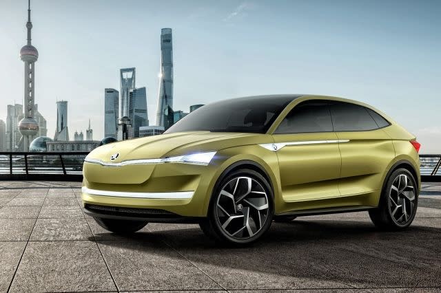 Skoda's Vision E concept