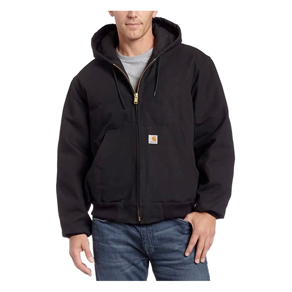 Carhartt Men's Quilted Flannel Lined Duck Active Jacket