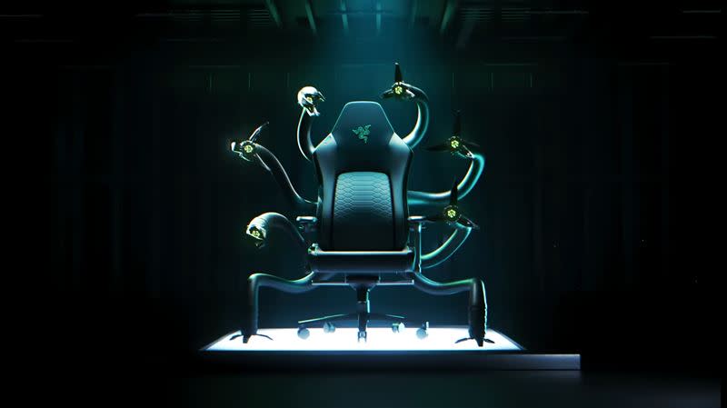 Razer雷蛇宣布推出克蘇魯電競椅。（圖／翻攝自Razer YouTube）