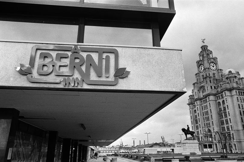 The refurbished River Inn at Liverpool's Pier Head. As a Berni Inn it is part of Grand Metropolitan Retailing's branded restaurants division. February 9, 1988