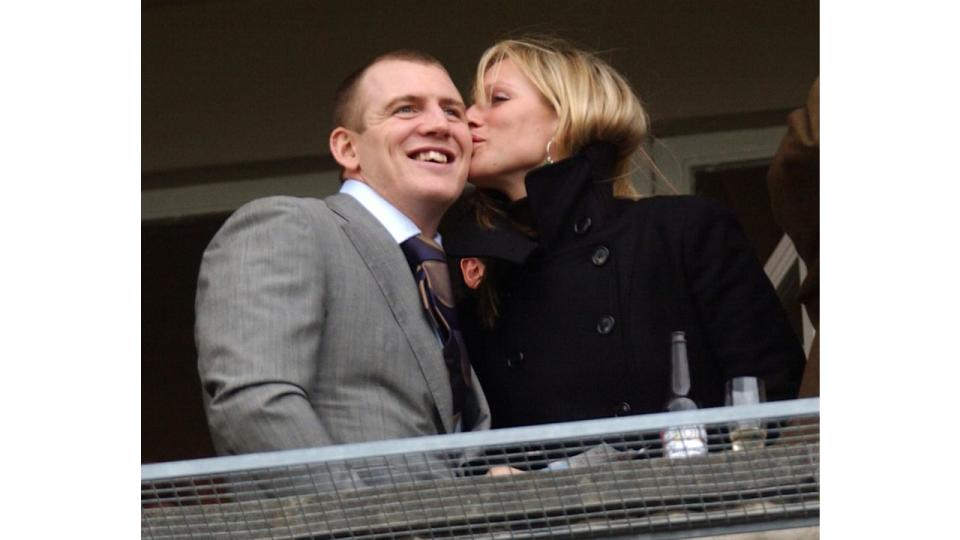 Zara Phillips & Mike Tindall Attend Day One Of The Cheltenham Festival Race Meeting 2005