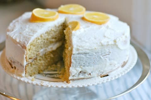 Meyer Lemon Layer Cake