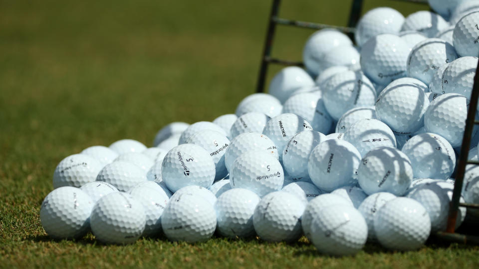   TaylorMade range balls 