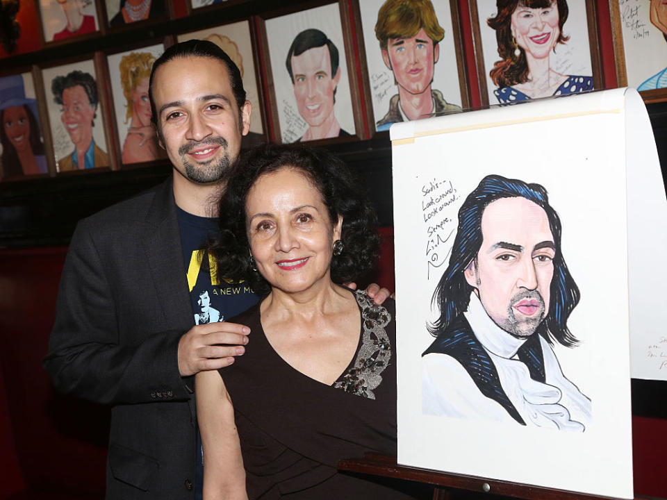 Lin-Manuel’s hilarious conversation with his mom is all of us