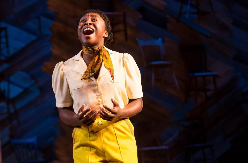 Cynthia Erivo as Celie in "The Color Purple."