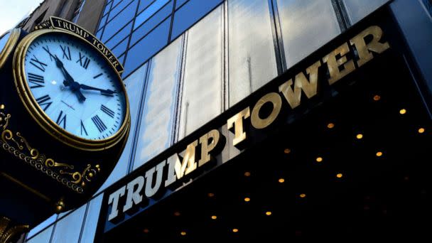 PHOTO: The public entrance to Trump Tower stands on Fifth Avenue in Midtown Manhattan, New York, Sept. 22, 2017.  (Robert Alexander/Getty Images, FILE)