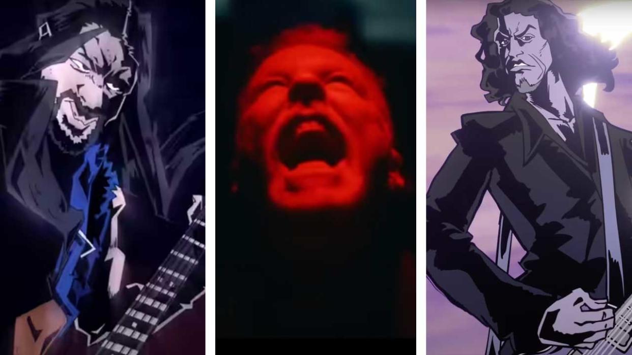  Metallica screengrabs  