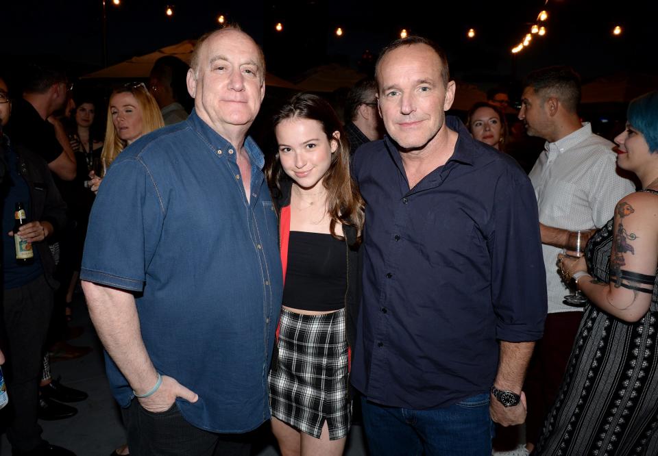 Jeph Loeb and Clark Gregg