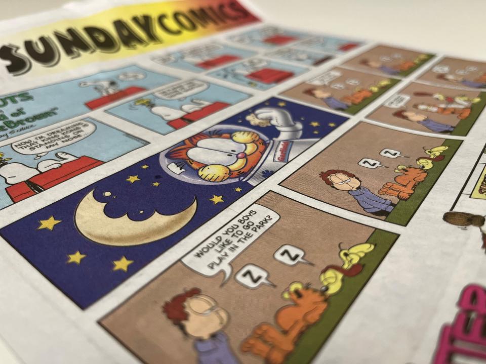 Peanuts and Garfield are among the comic strips featured in the USA TODAY Network's new comics lineup that debuts on Oct. 2.