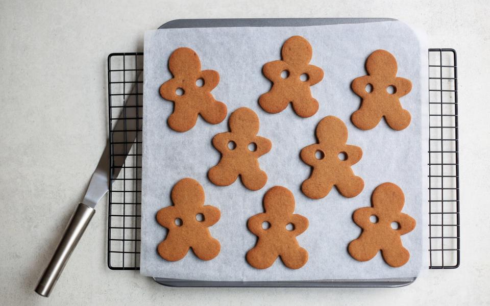 gingerbread bunting