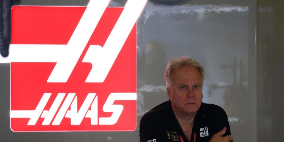 haas f1 founder and chairman gene haas during day four of