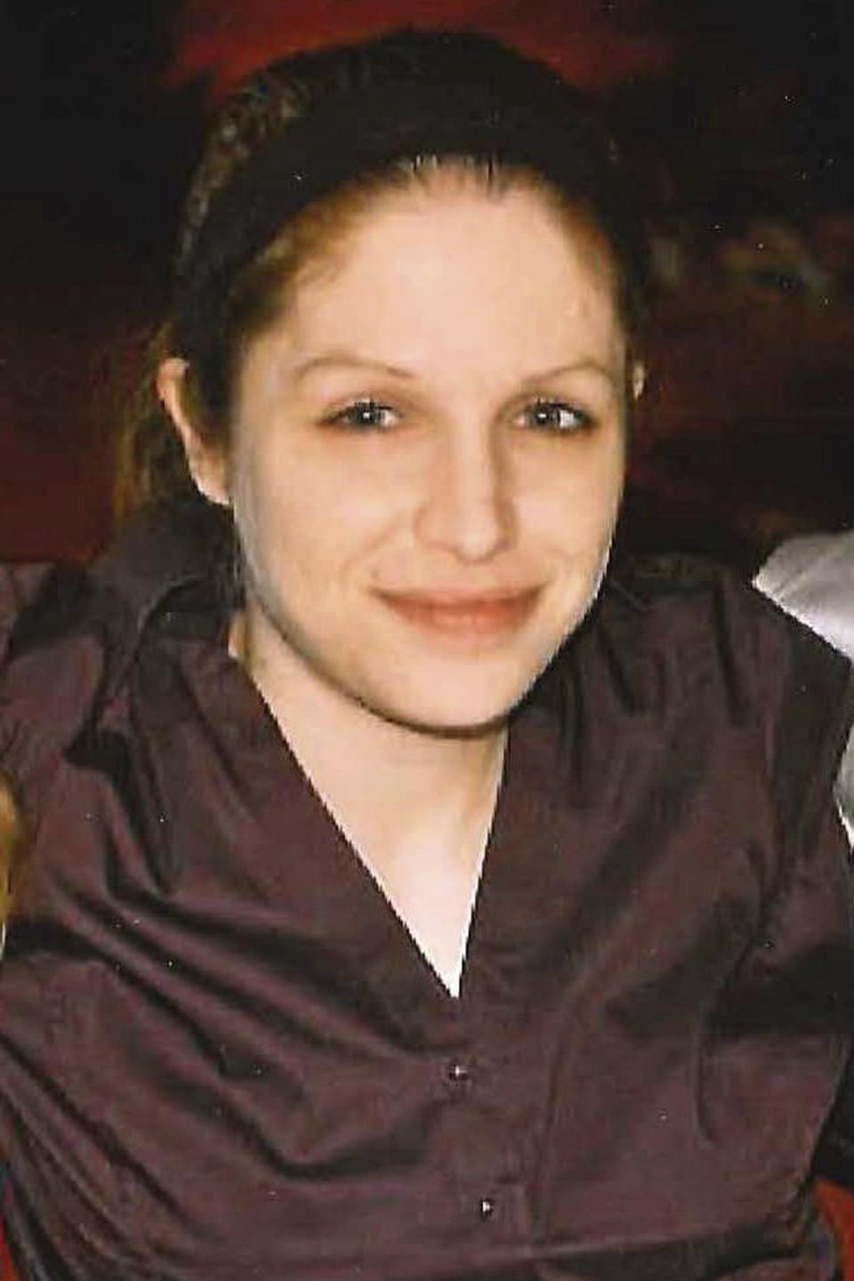 This undated photo provided by the family in May 2019 shows Janene Wallace, who killed herself in 2015 in a Delaware County, Pa., jail. The 35-year-old Wallace, who suffered from mental illness and paranoia, was in solitary 51 of 52 days for a probation violation. When she threatened to choke herself, a guard told her to go ahead. The family won a $7 million settlement. (Courtesy Susanne Wallace via AP)