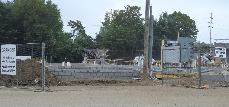 Granger Construction of Columbus is the construction manager at risk for the new Coshocton Justice Center being built at the end of North Third Street. Some concrete has been poured and walls started. The projects is about a quarter completed and should be done by next fall.