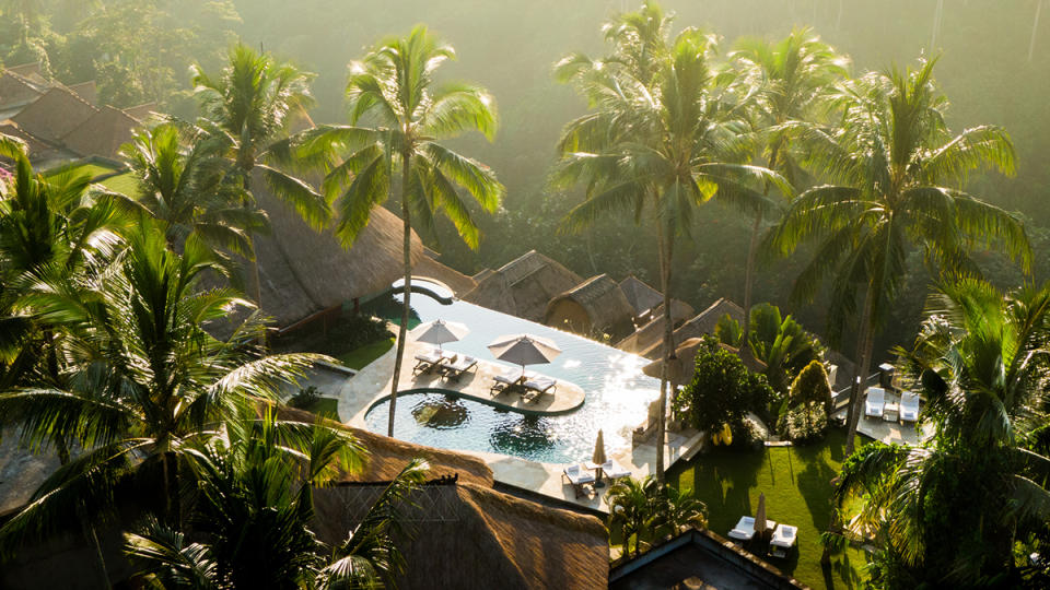 The pool at Viceroy Bali