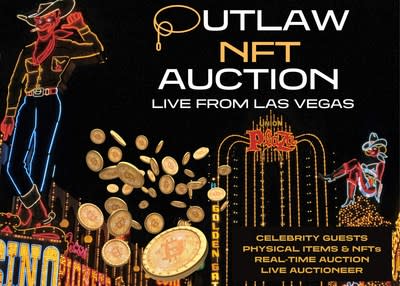 Outlaw NFT Auctions Launches First IRL & Virtual NFT & Physical Item Auction in Partnership with W3BX at Vū Studio in Las Vegas (CNW Group/Lovig Auction Group)