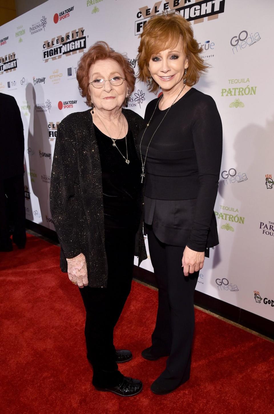 Reba McEntire and her late mother, Jacqueline Smith