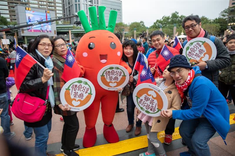 2020耶誕惜食分享節活動吉祥物-格格（圖／新北市政府提供）